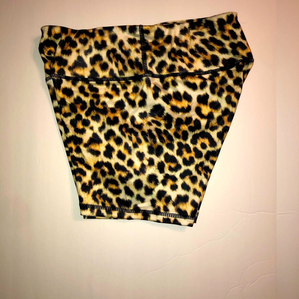 Cheetah Yoga Shorts